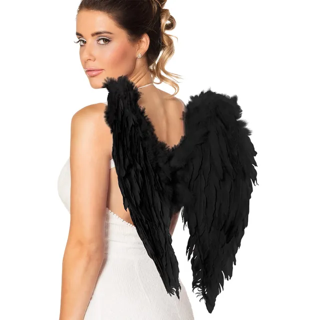 das-kost-mland-divine-engelsfl-gel-kost-mzubeh-r-schwarz-50-cm image 1