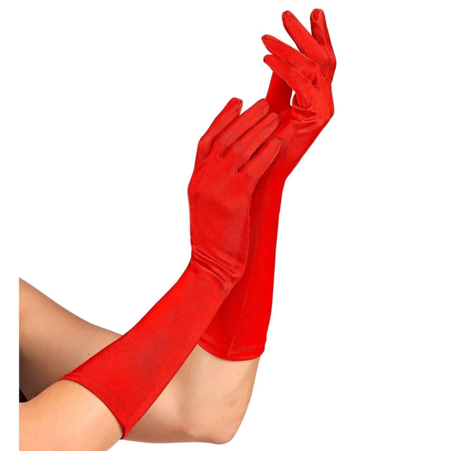 das-kost-mland-accessoires-satin-amsterdam-handschuhe-rot-40-cm image 1