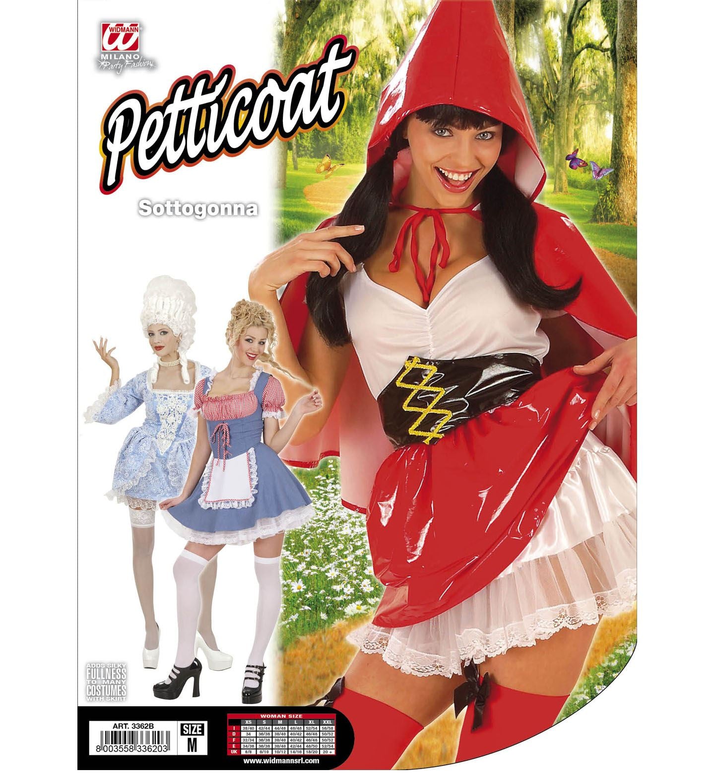 das-kost-mland-damen-mini-spitzen-petticoat-unterrock-wei-30cm image 2