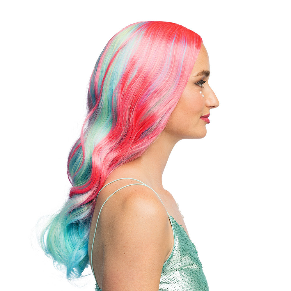 das-kost-mland-accessoires-per-cke-nixie-damen-pink-t-rkis-mermaid image 2
