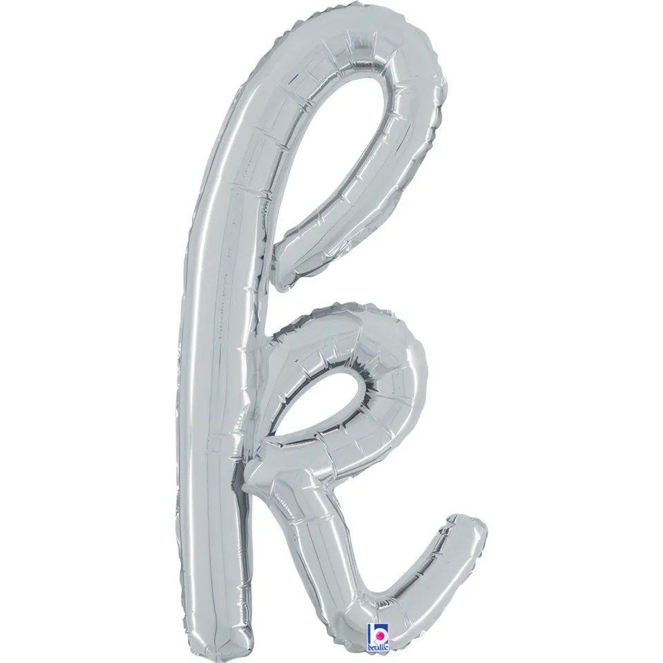 das-kost-mland-dekorationen-folienballon-buchstabe-k-silber-61cm image 1