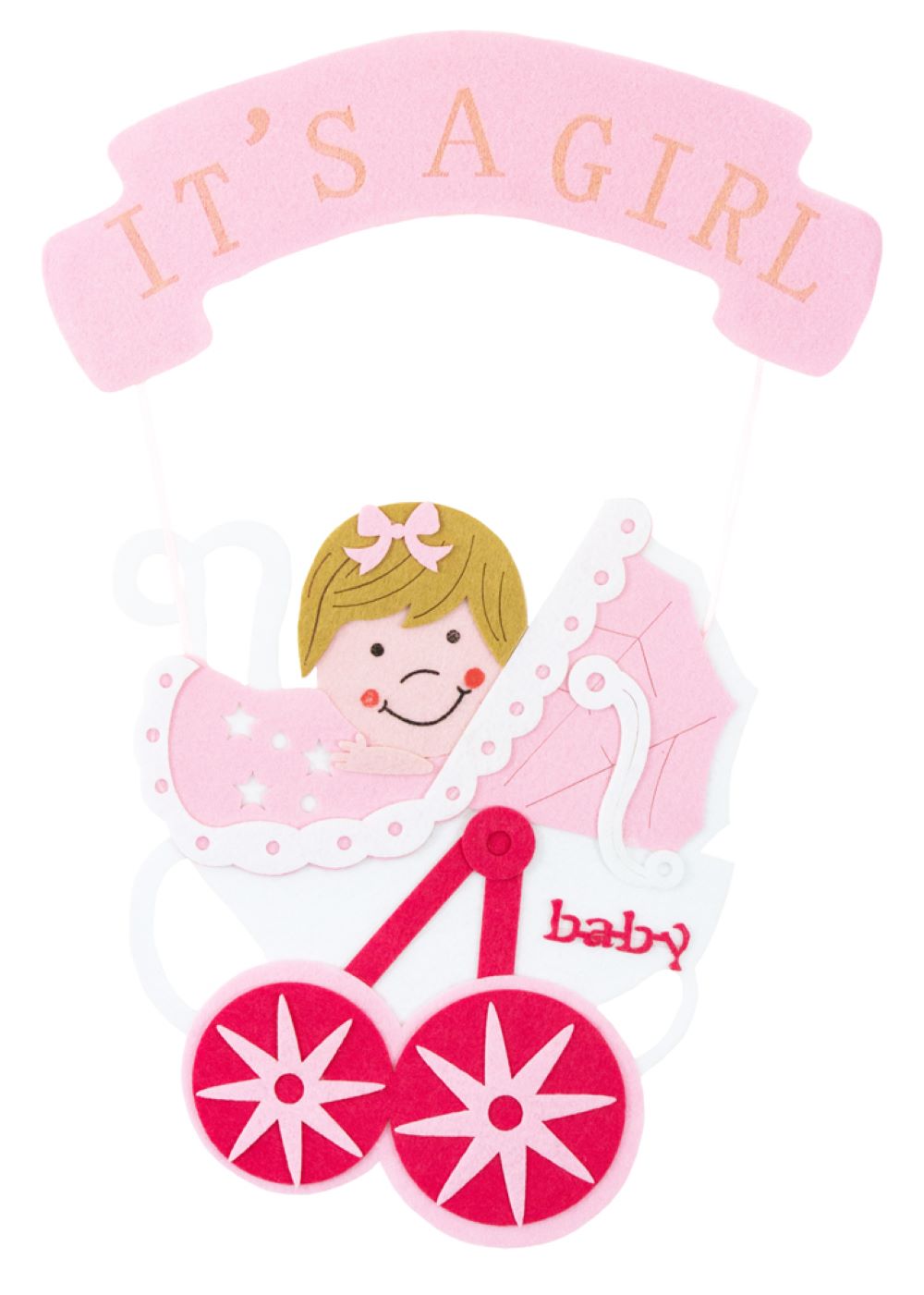 das-kost-mland-m-dchen-wandbild-it-s-a-girl-rosa-54x32-cm image 1