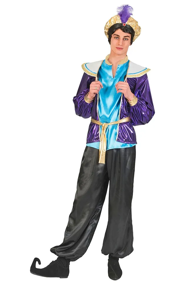 das-kost-mland-herren-orient-prinz-sultan-kost-m-52-54-fasching image 1