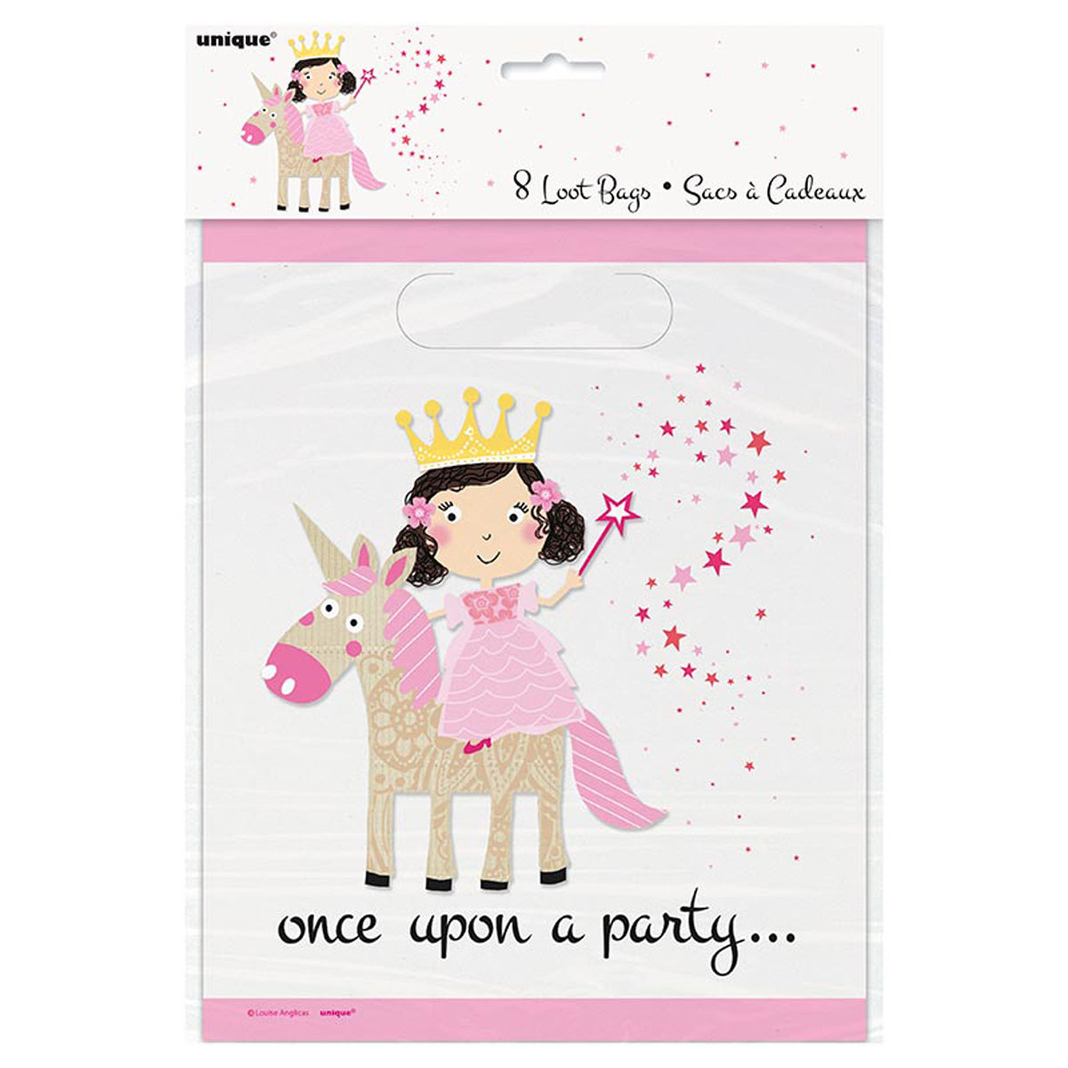 das-kost-mland-geschenkt-te-pvc-prinzessin-einhorn-8-stk image 2