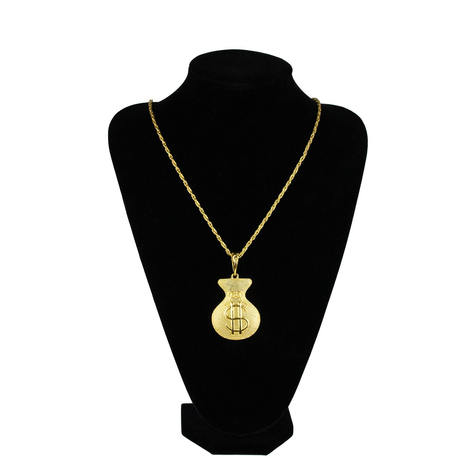 das-kost-mland-halskette-geldsack-dollarzeichen-gold-kost-m image 7