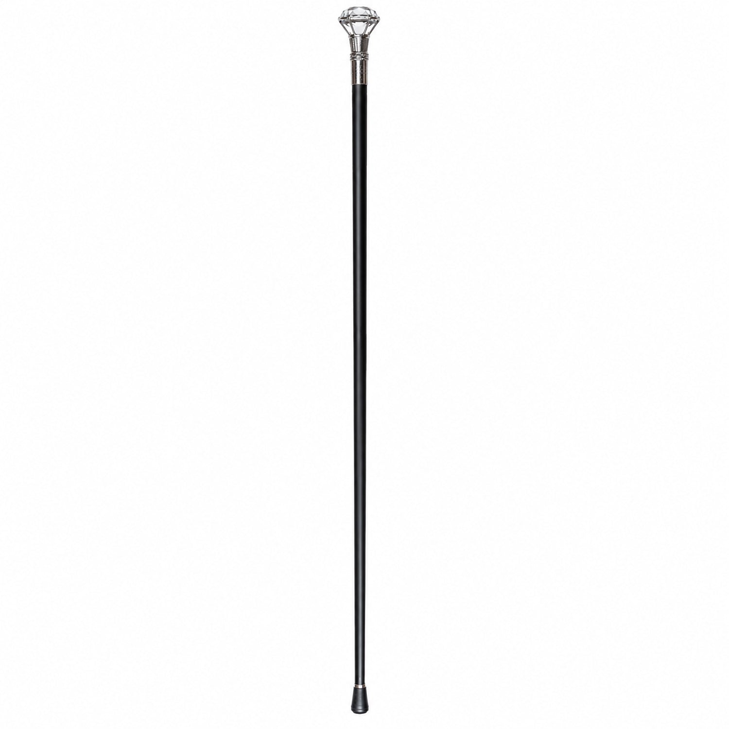 das-kost-mland-diamond-gehstock-silberknauf-93-cm-schwarz image 2