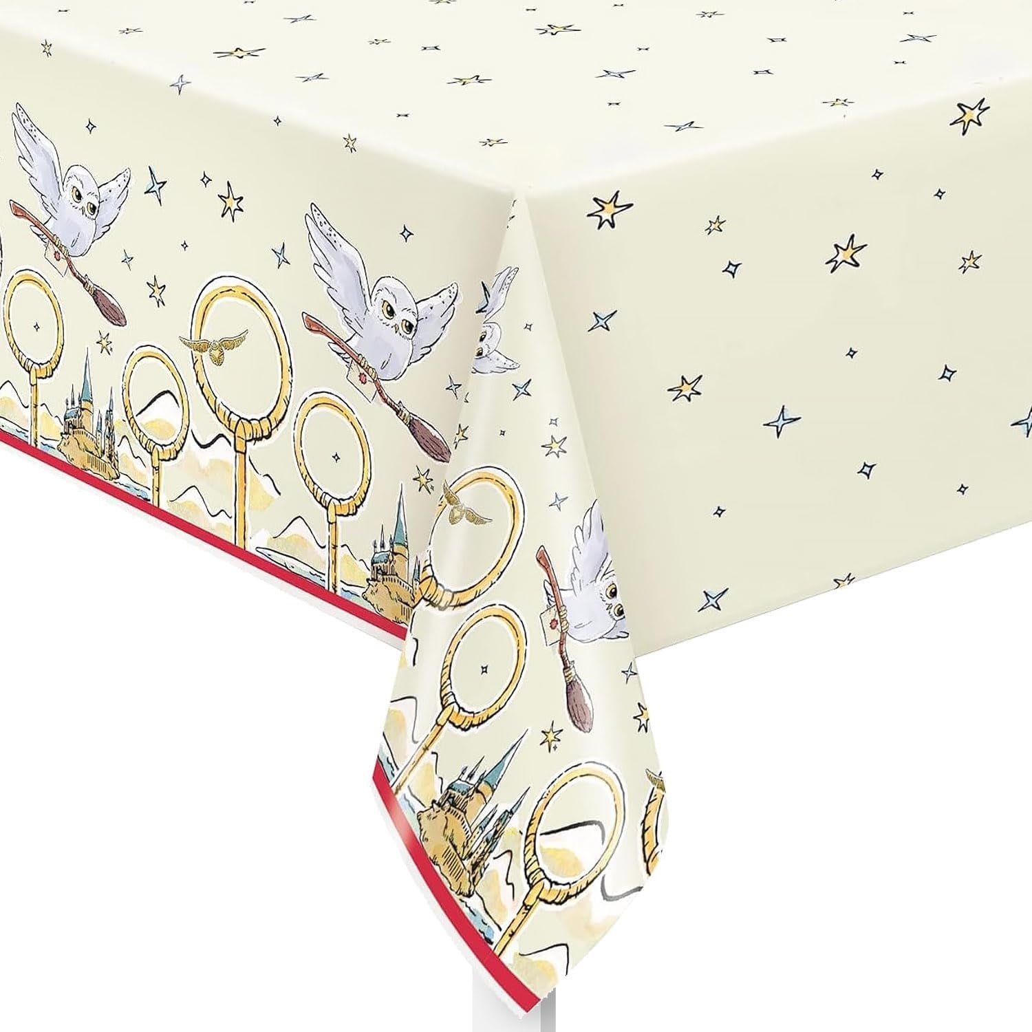 das-kost-mland-harry-potter-hedwig-papiertischdecke-2-13m image 1