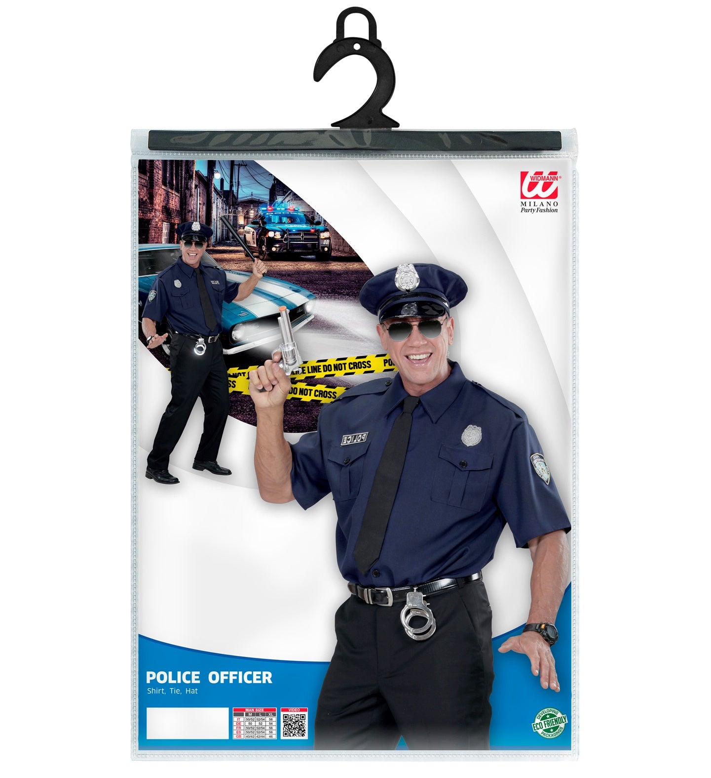 das-kost-mland-polizist-kost-m-hemd-krawatte-m-tze-blau image 4