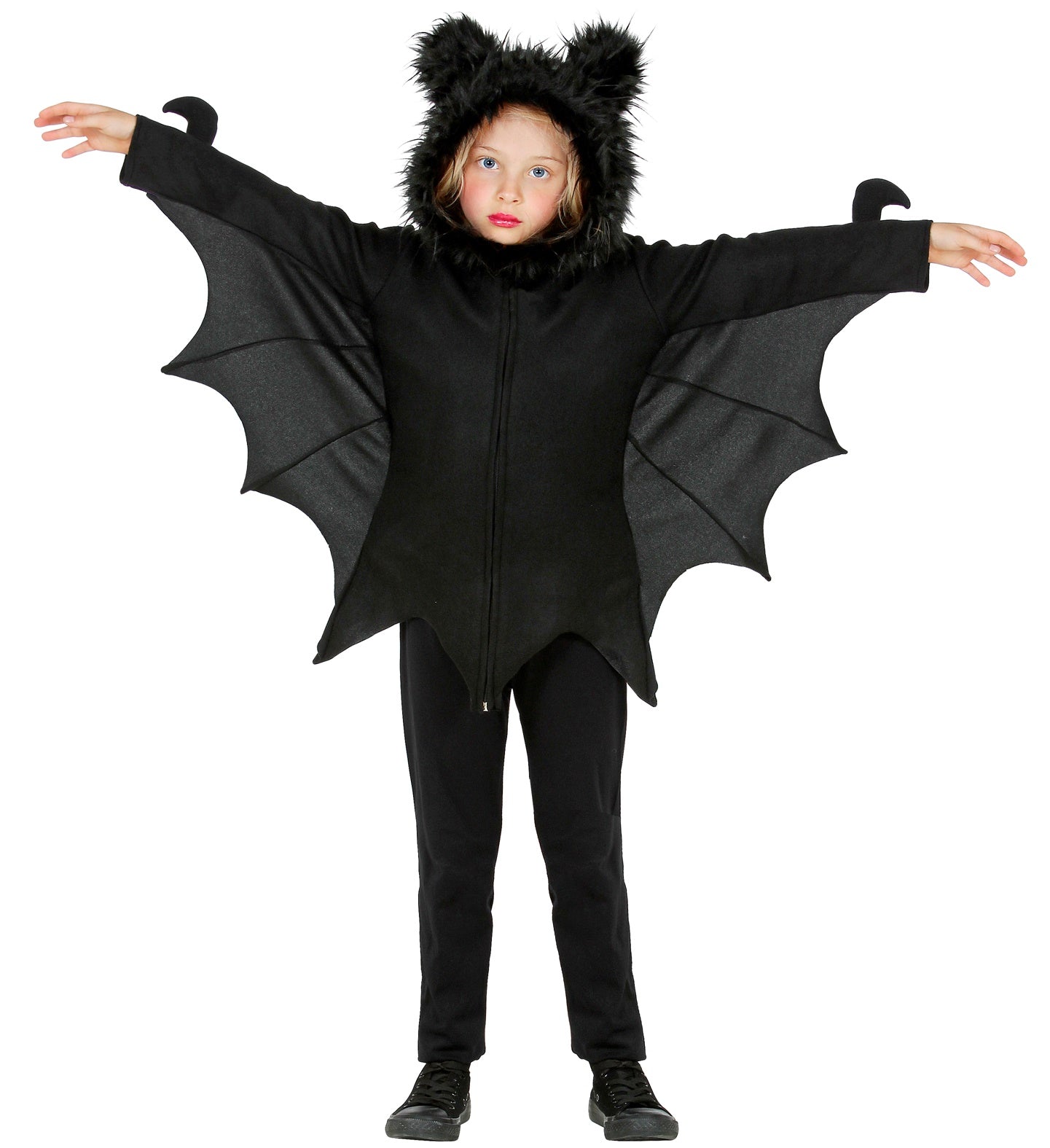das-kost-mland-herren-fledermaus-kinderkost-m-vampir-schwarz-128 image 1