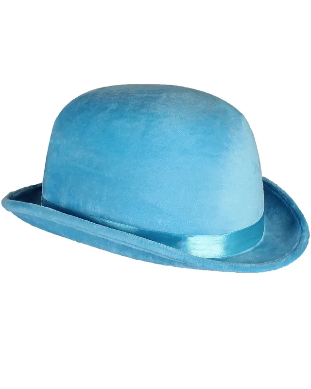 das-kost-mland-melone-top-colour-velour-hut-neon-blau-60cm image 1