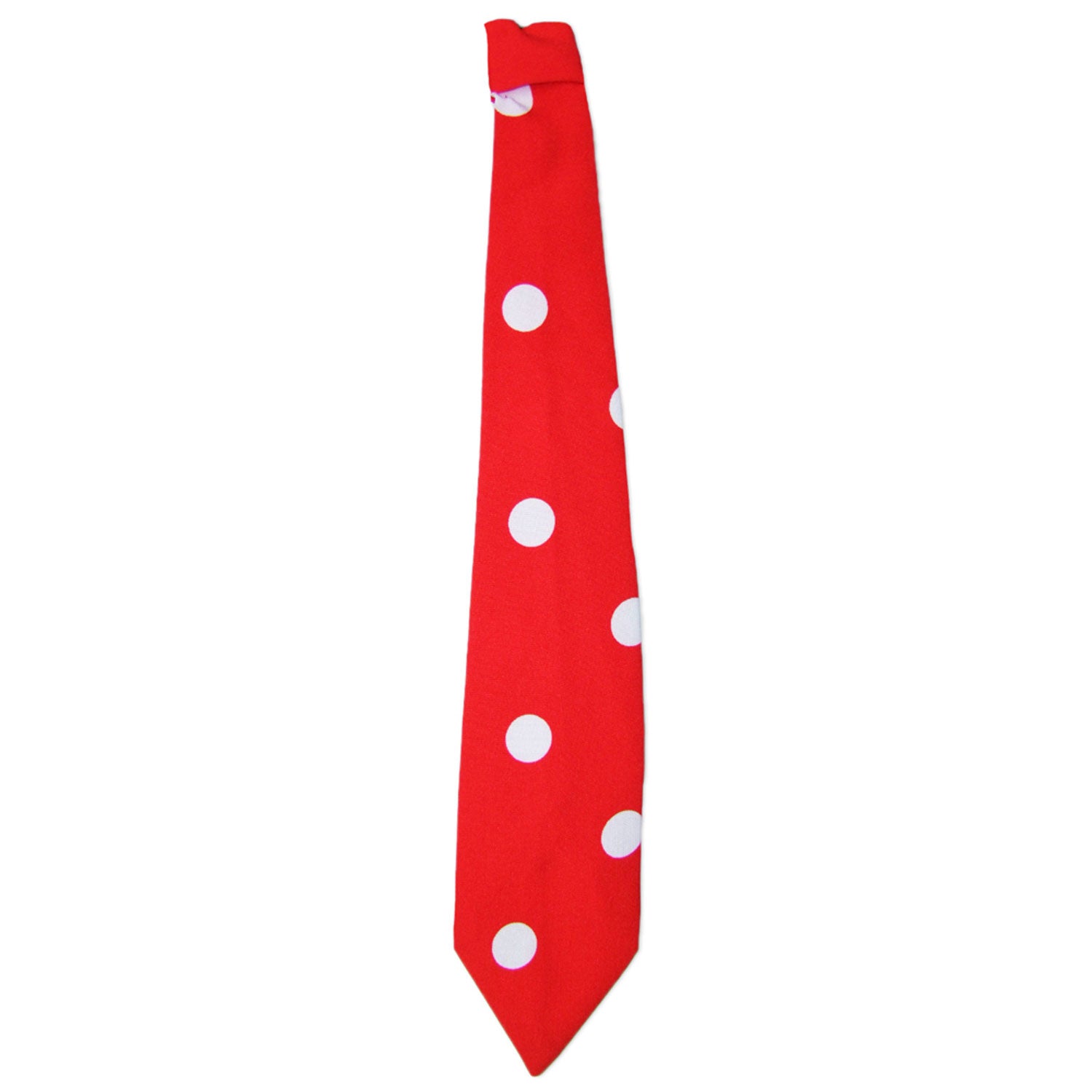 das-kost-mland-accessoires-krawatte-50er-jahre-punkte-rot image 1