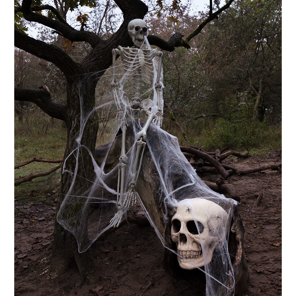 das-kost-mland-master-brain-totenkopf-deko-40x35cm-halloween image 3
