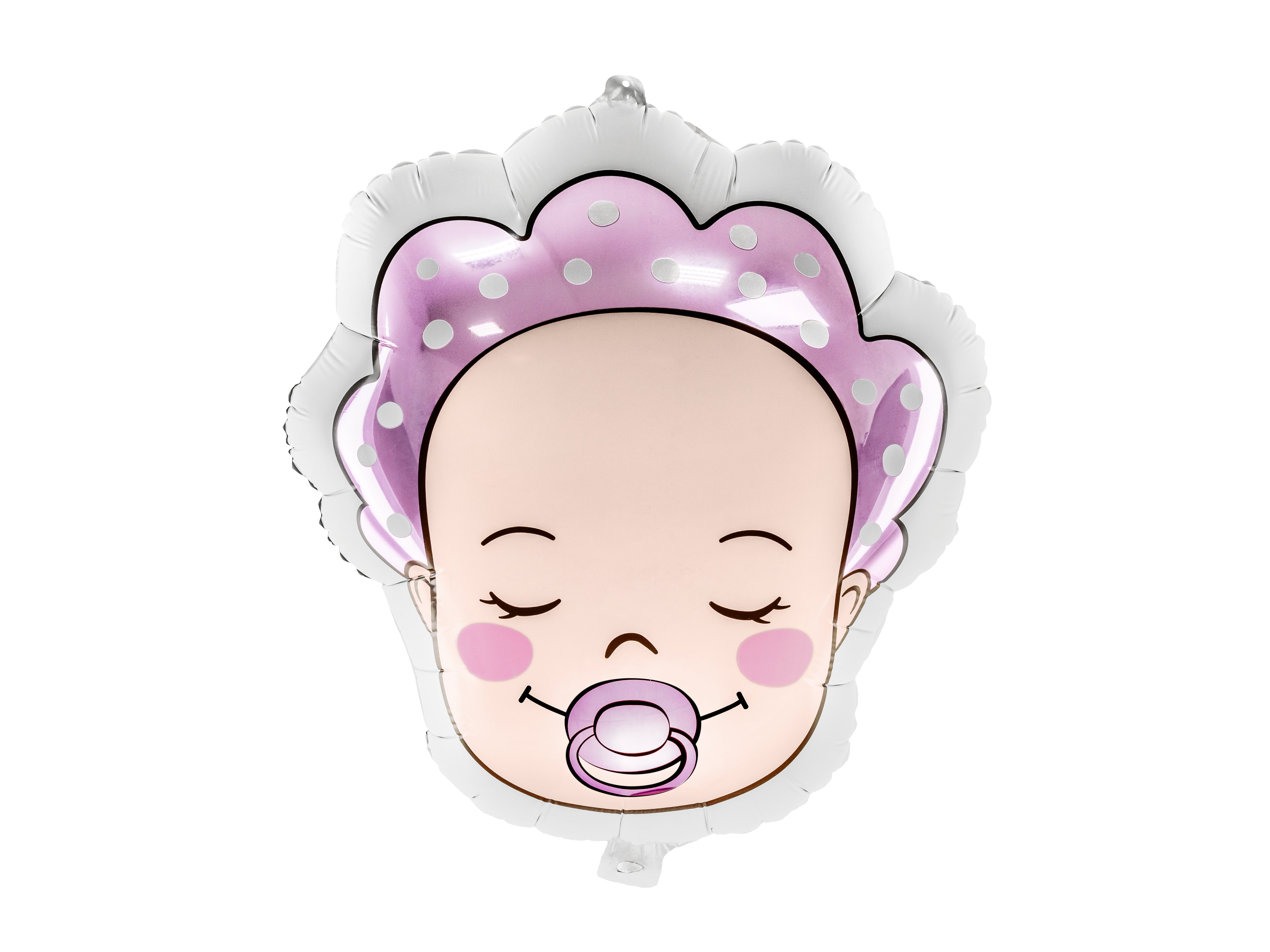 das-kost-mland-dekorationen-folienballon-baby-girl-45cm-rosa-18 image 1