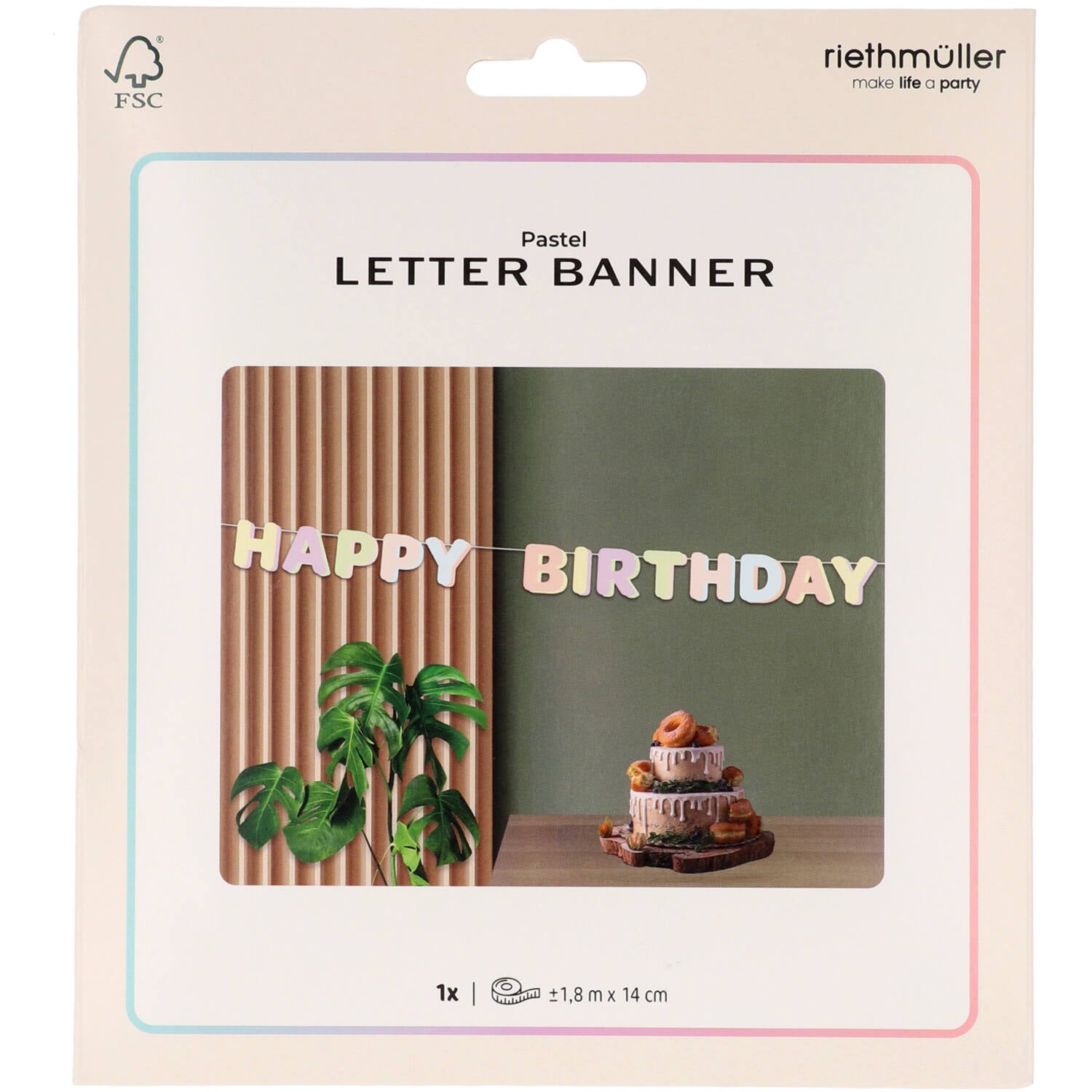 das-kost-mland-dreamy-pastels-happy-birthday-girlande-1-8m image 2