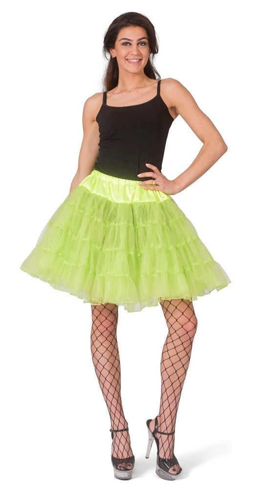 das-kost-mland-damen-glitzer-petticoat-45-cm-unterrock-hellgr-n image 2