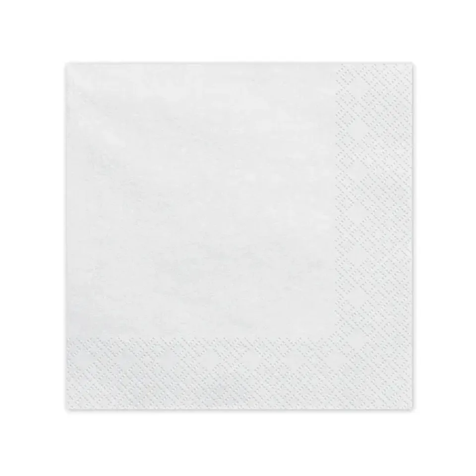 das-kost-mland-servietten-uni-wei-33x33-cm-20-stk image 1