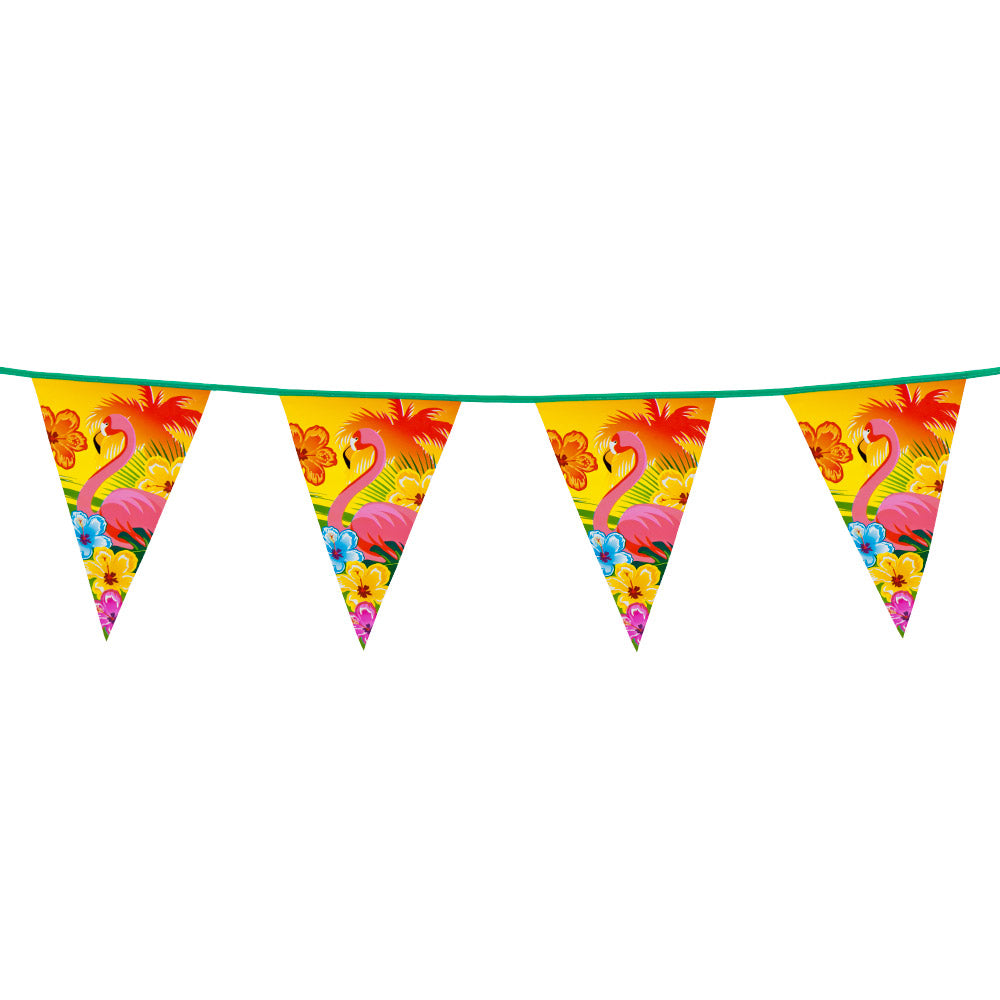 das-kost-mland-dekorationen-wimpelkette-hibiscus-bunt-6m-pe image 2