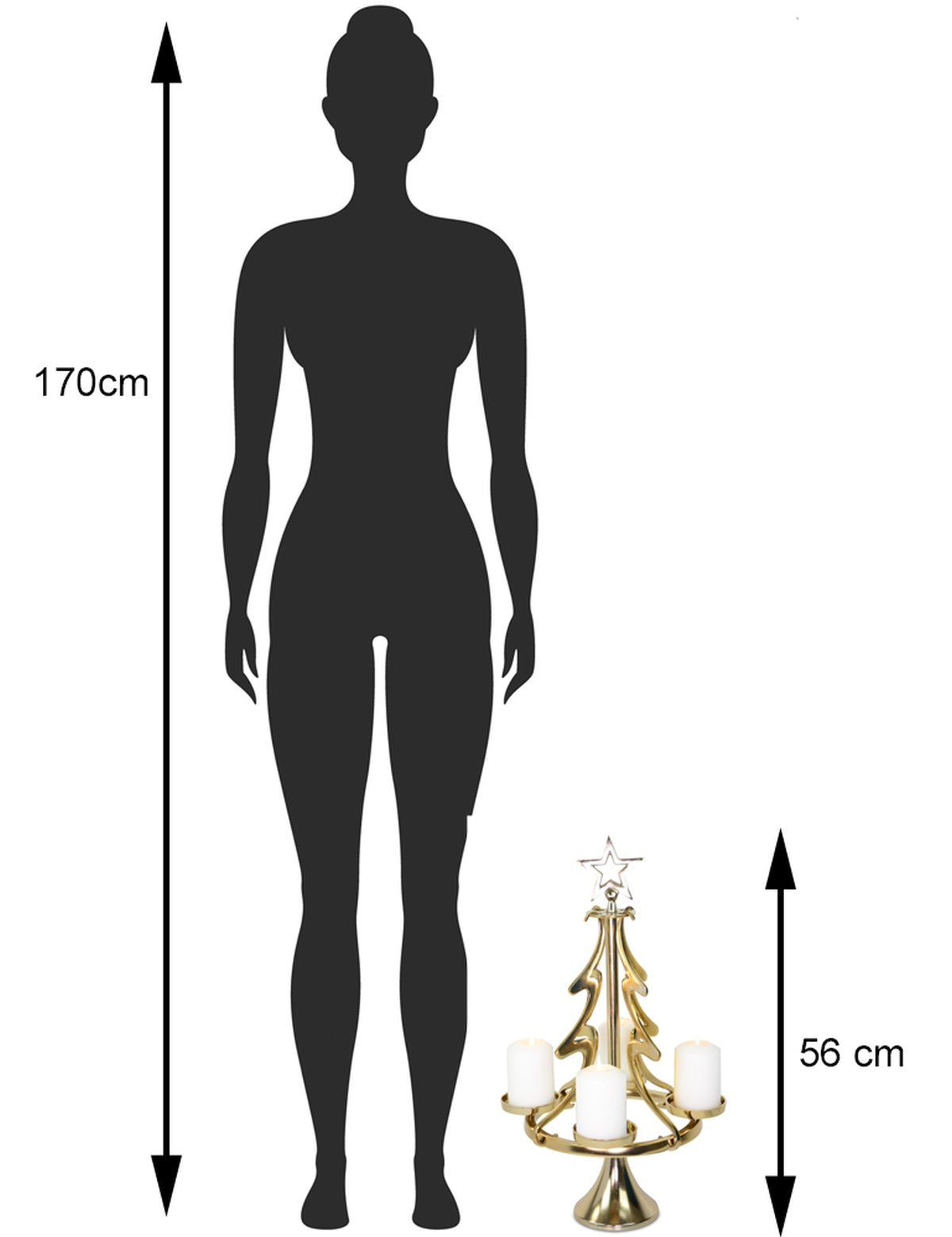 riffelmacher-kerzenst-nder-weihnachtsbaum-adventskerzenhalter-gold-56cm image 8