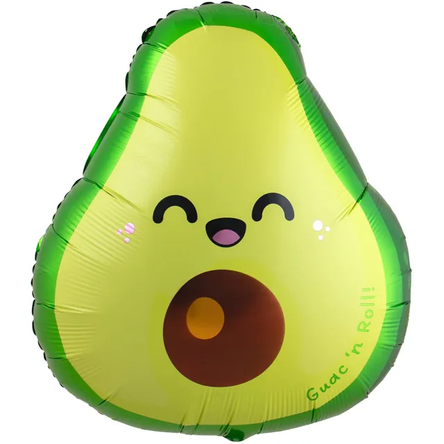 das-kost-mland-folienballon-avocado-52x60cm-helium image 1