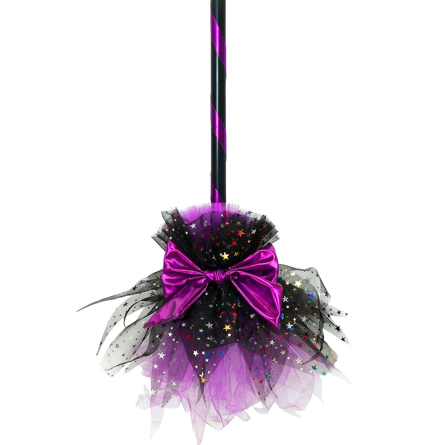 das-kost-mland-hexenbesen-85-cm-kost-mbesen-violett-schwarz image 1