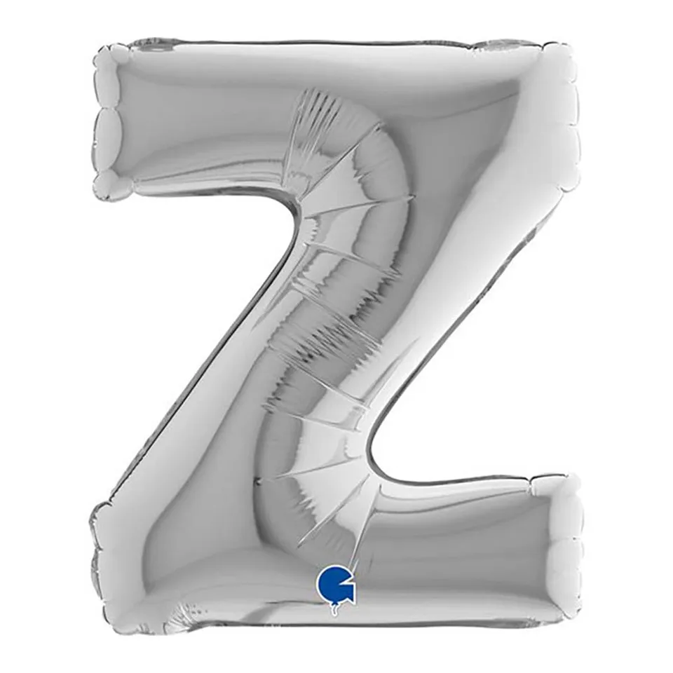 grabo-buchstaben-folienballon-silber-z-36-cm-luftbef-llung image 1