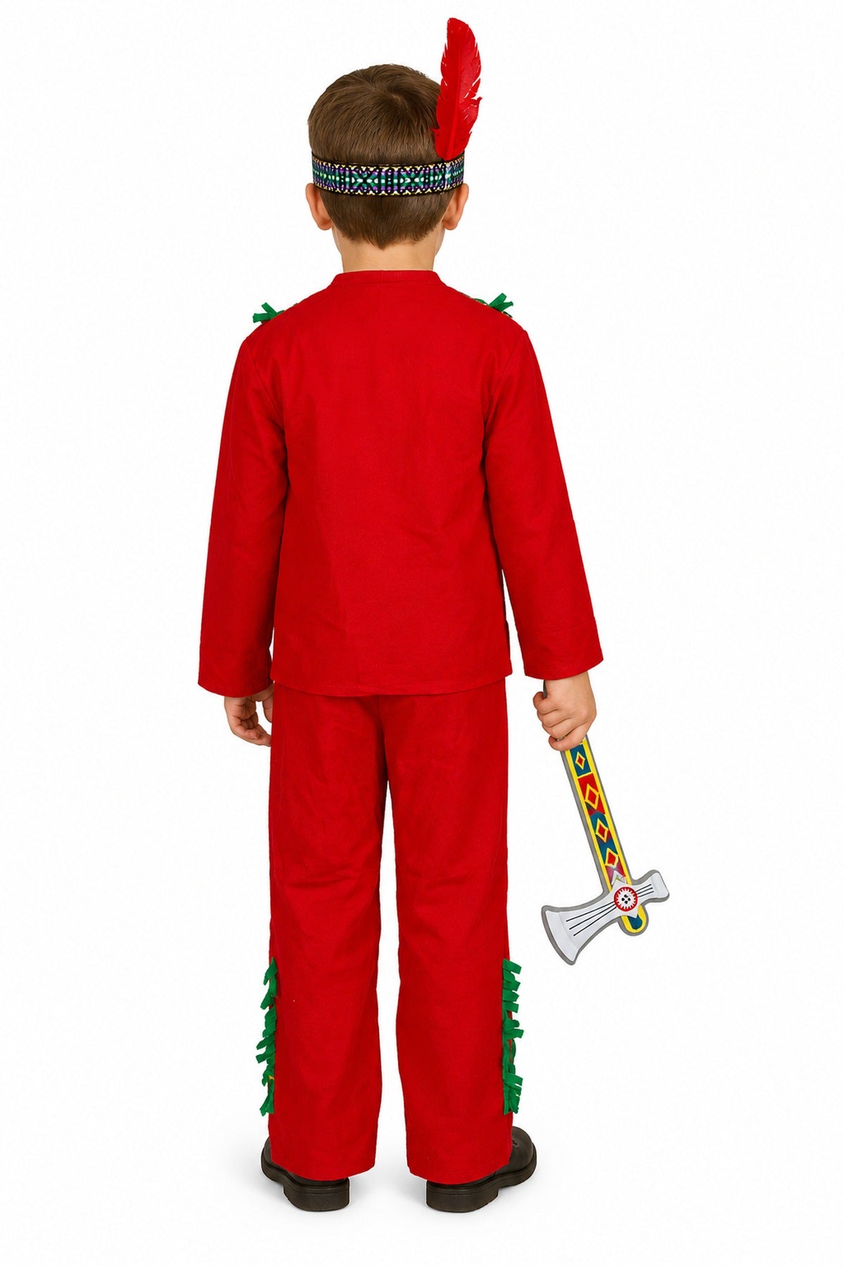 das-kost-mland-jungen-indianer-kiowa-kost-m-kinder-gr-116-4-tlg-rot image 3