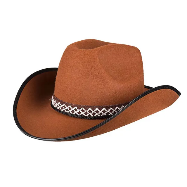 das-kost-mland-accessoires-hut-kid-cowboy-junior-braun-kost-mhut image 1