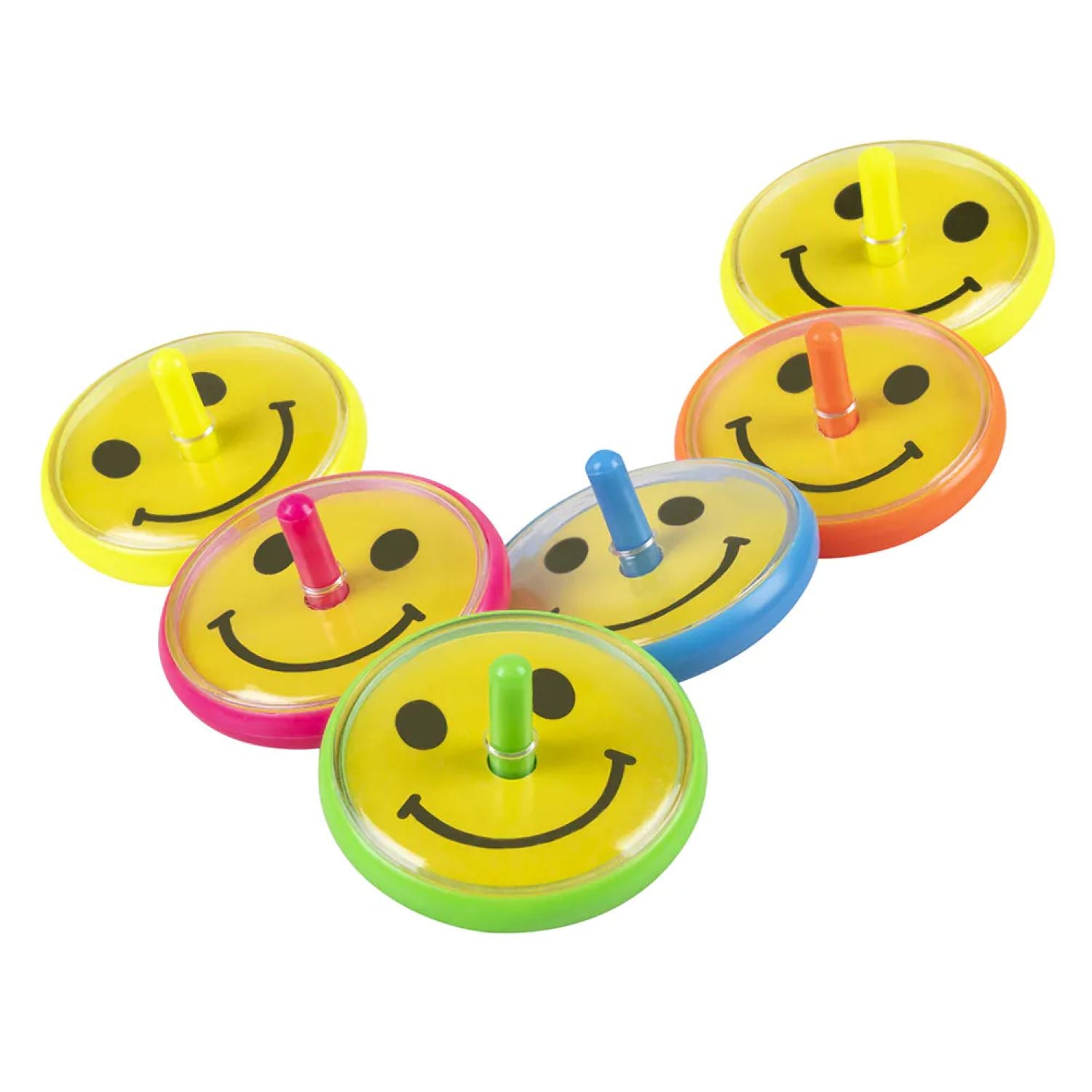 das-kost-mland-dekorationen-kreiseln-smile-4cm-6-st-ck image 1