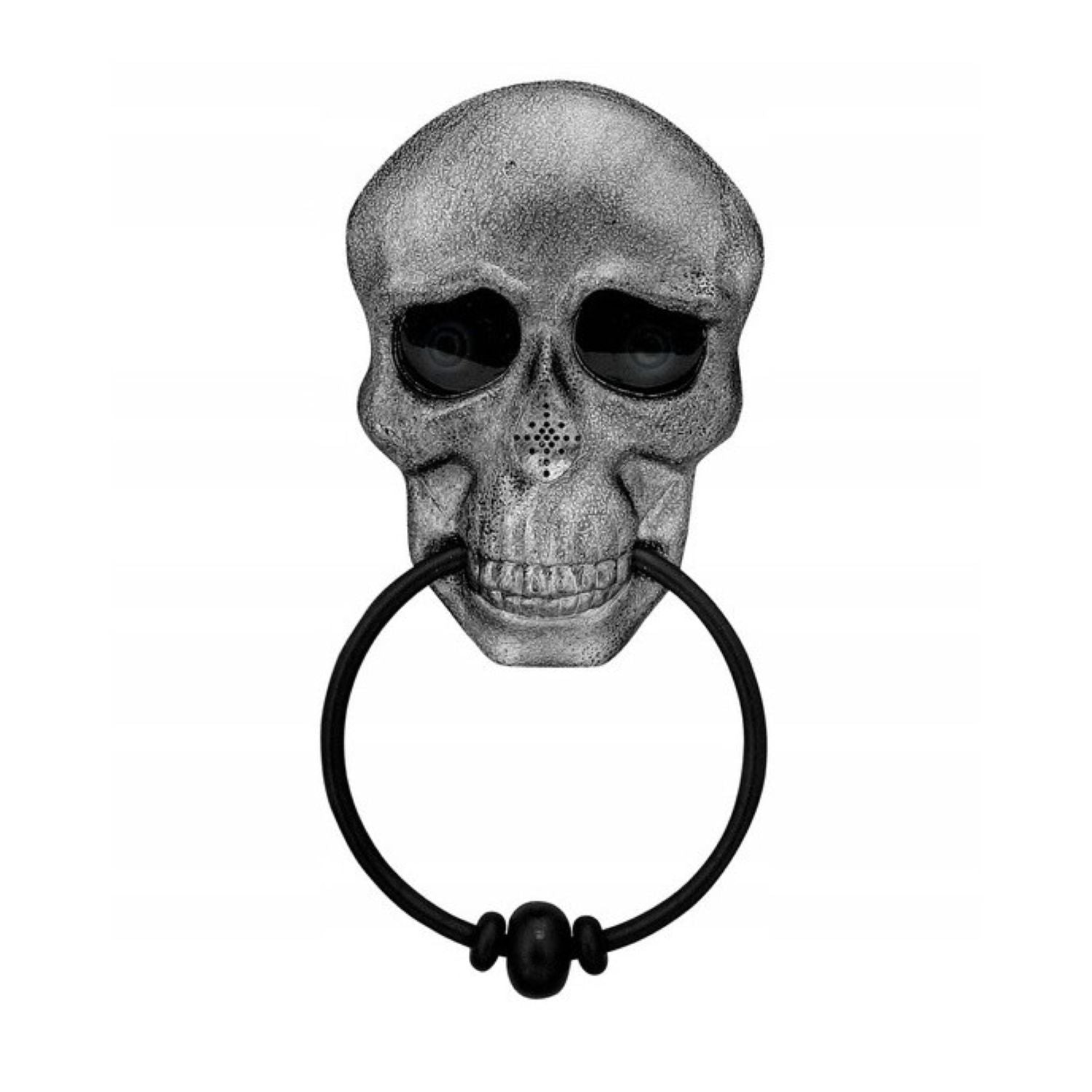 das-kost-mland-sch-del-t-rklopfer-halloween-dekofigur-animiert image 2