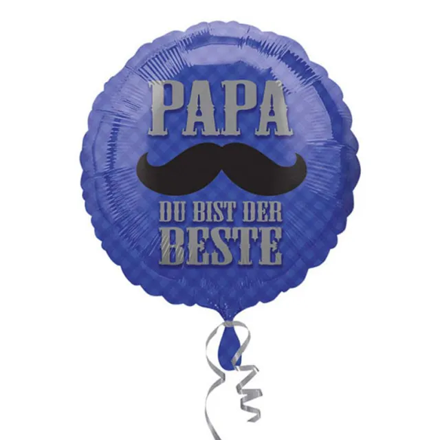 das-kost-mland-papa-du-bist-der-beste-folienballon-45-cm image 1