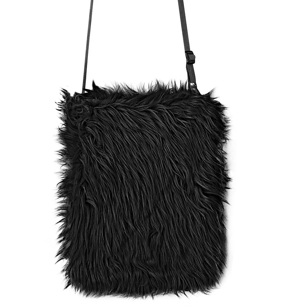 das-kost-mland-accessoires-pl-sch-handtasche-schwarz-20x24cm image 1