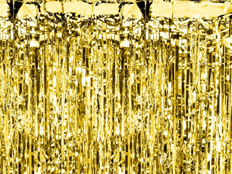 das-kost-mland-dekorationen-t-rvorhang-lametta-90x250cm-gold-folie image 2