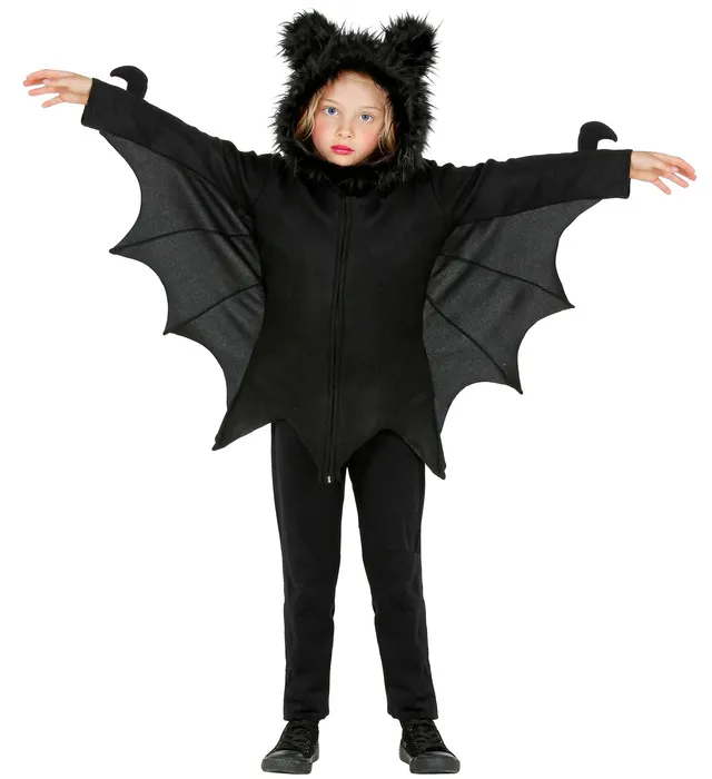 das-kost-mland-herren-fledermaus-kinderkost-m-vampir-schwarz-128 image 1