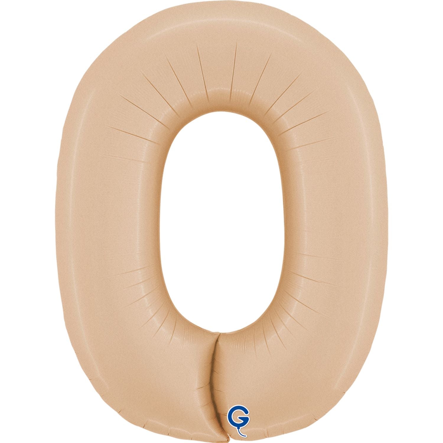 das-kost-mland-riesenzahl-folienballon-102-cm-satin-nude image 2