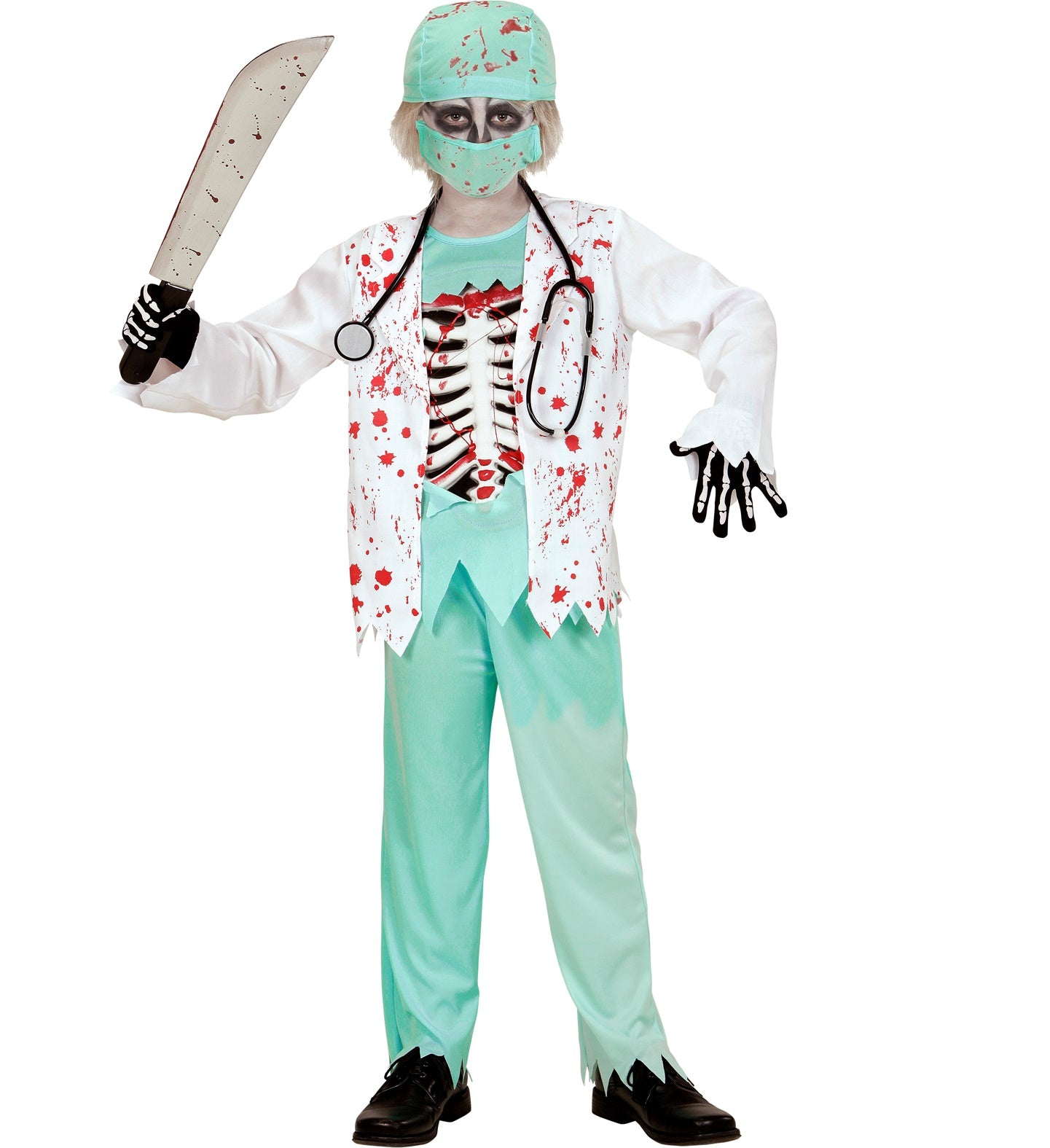 das-kost-mland-zombie-doktor-kinderkost-m-gr-n-gr-128 image 2