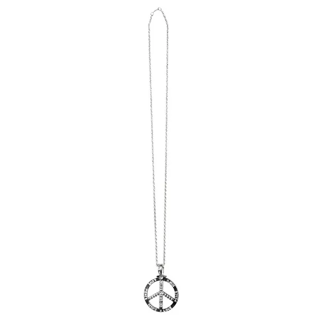 das-kost-mland-love-peace-hope-hippie-halskette-silber image 1