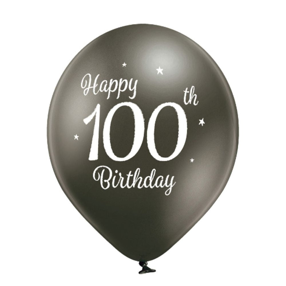 das-kost-mland-dekorationen-luftballon-30cm-happy-100th-birthday-6stk image 4