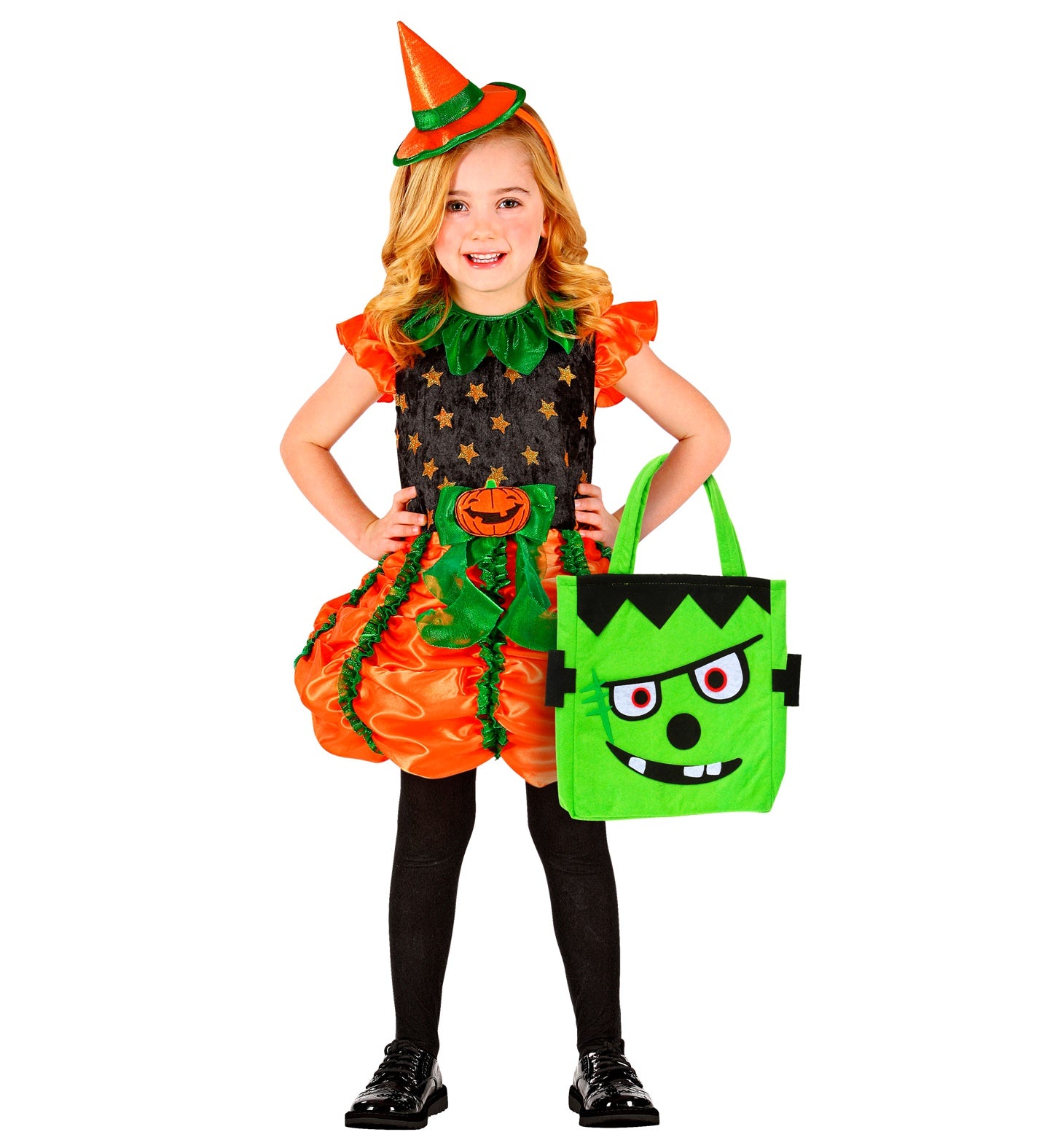 das-kost-mland-accessoires-halloween-tasche-frankenstein-gr-n image 3