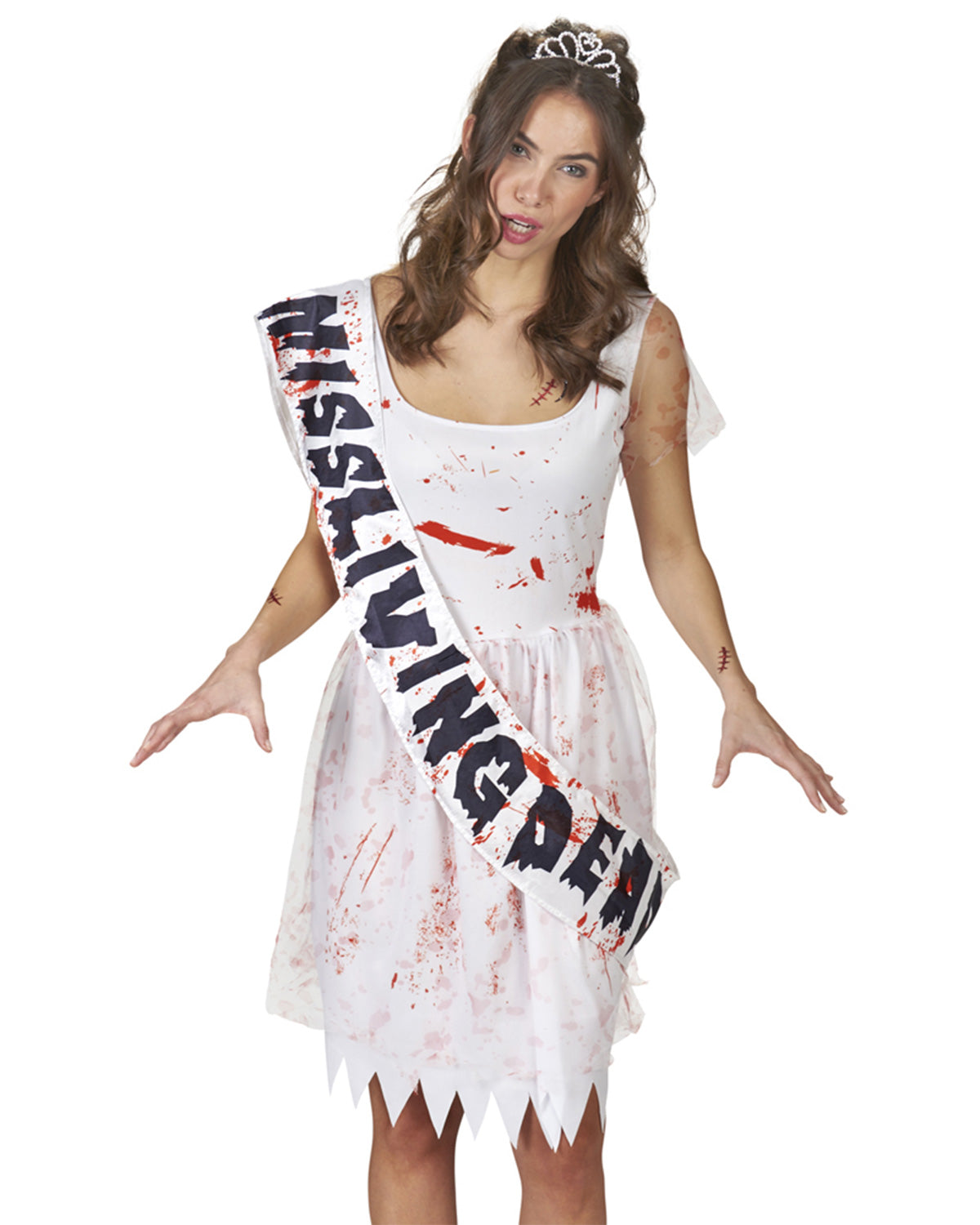 miss-living-dead-zombie-kost-m-damen-kleid-gr-36-42 image 2