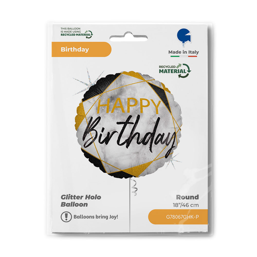 das-kost-mland-dekorationen-folienballon-happy-birthday-35cm image 2