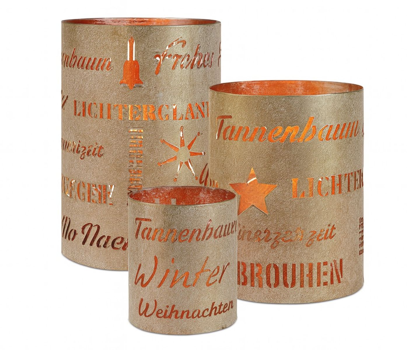das-kost-mland-laternen-set-3-tlg-bronze-grau-20x35cm-19172 image 1