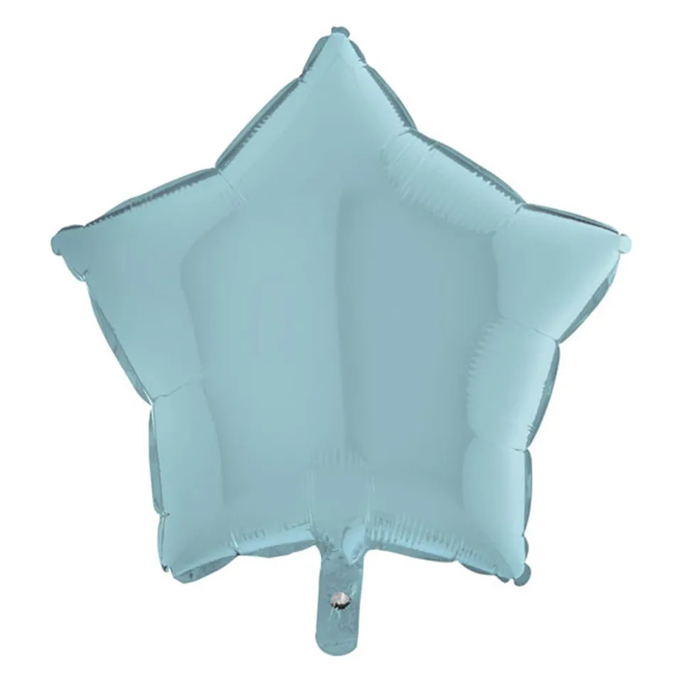 das-kost-mland-stern-folienballon-18-hellblau-pastell-46-cm image 1