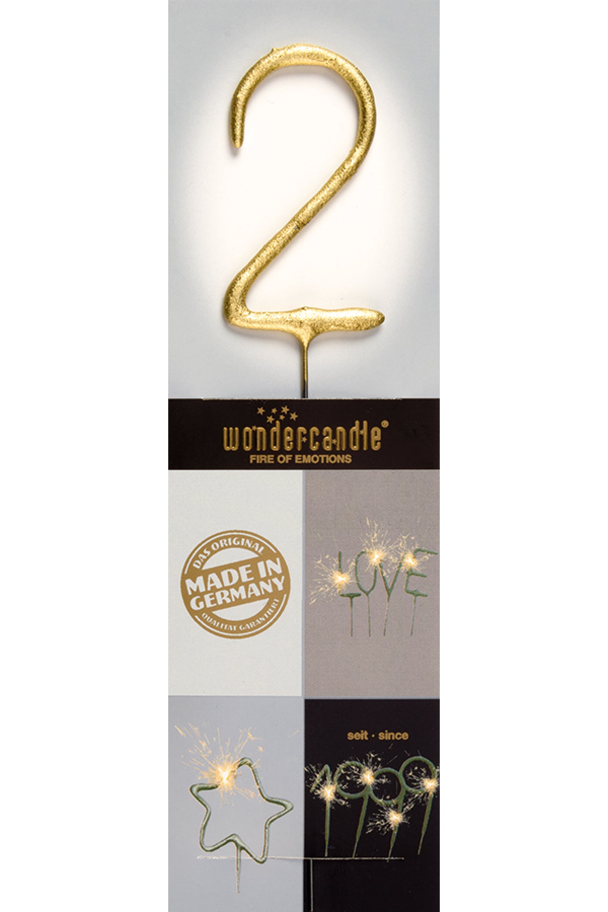 das-kost-mland-wunderkerze-zahl-2-gold-6-5-cm-zahlenkerze image 1