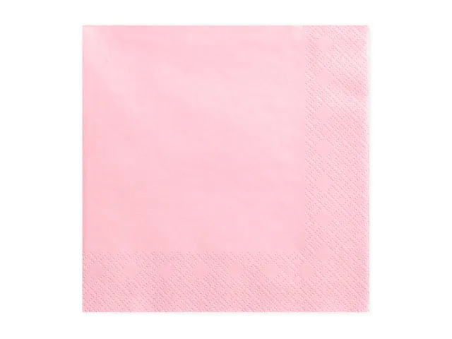 das-kost-mland-servietten-uni-20-stk-33x33-cm-rosa image 1