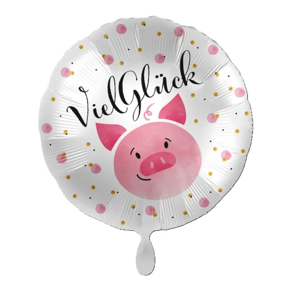 das-kost-mland-dekorationen-viel-gl-ck-schweinchen-folienballon-43cm image 1