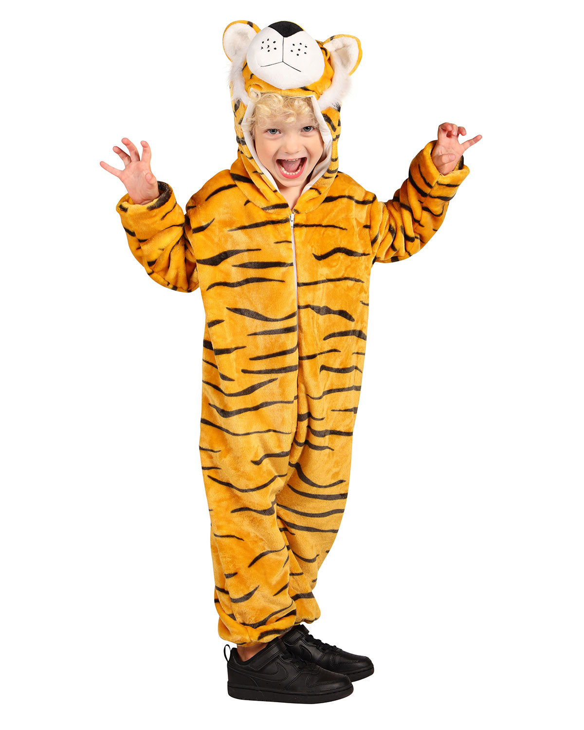 das-kost-mland-tiger-kinderkost-m-orange-overall-gr-92 image 3