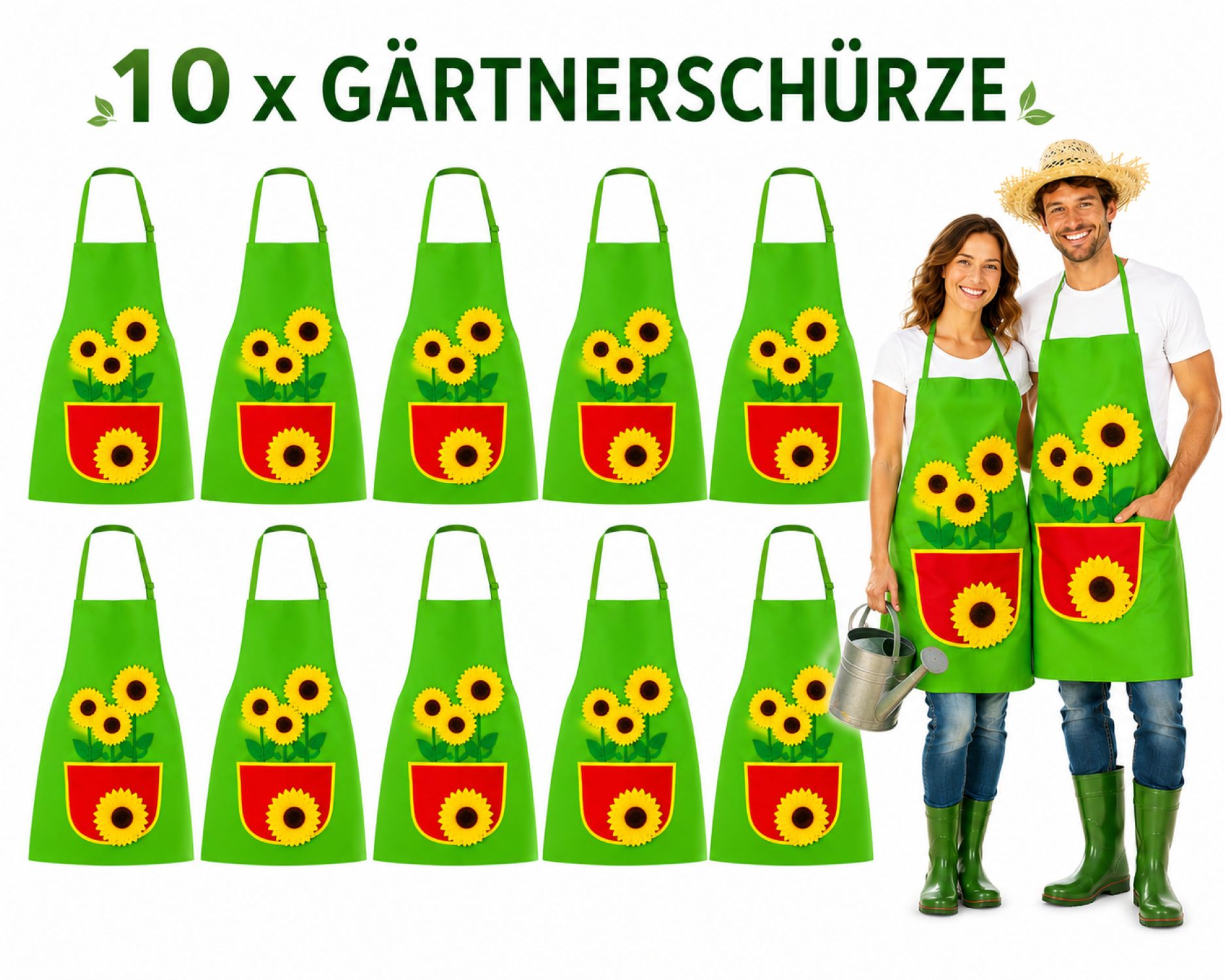 das-kost-mland-g-rtnersch-rze-sonnenblumen-gr-n-10-st-ck image 1