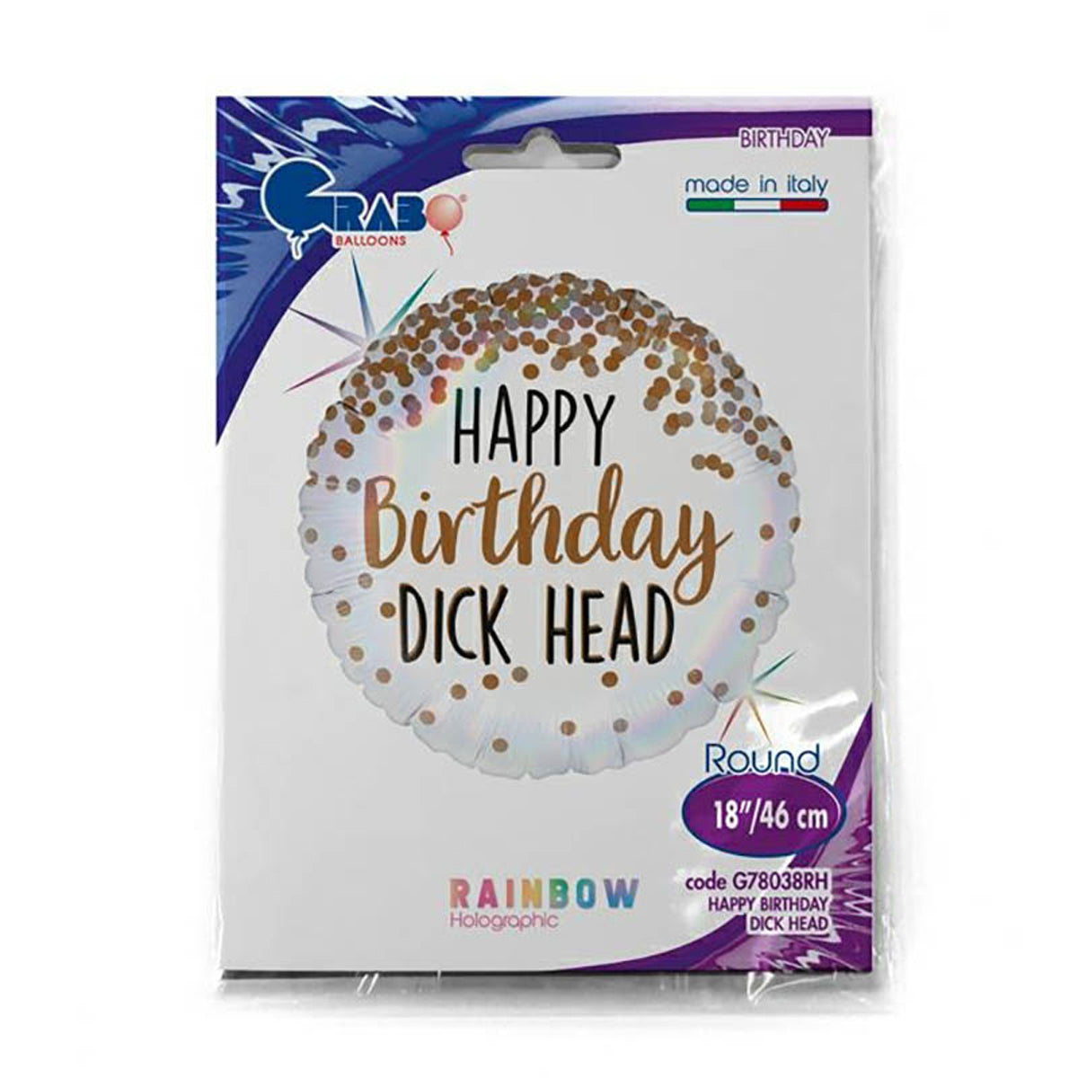happy-birthday-dick-head-folienballon-46-cm-geburtstag image 2