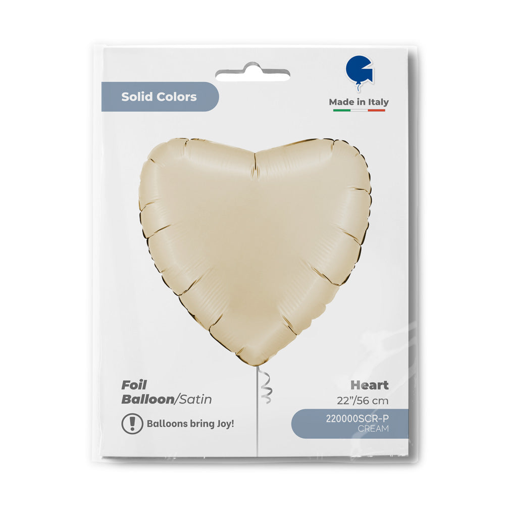 herz-folienballon-56cm-creme-satin image 2