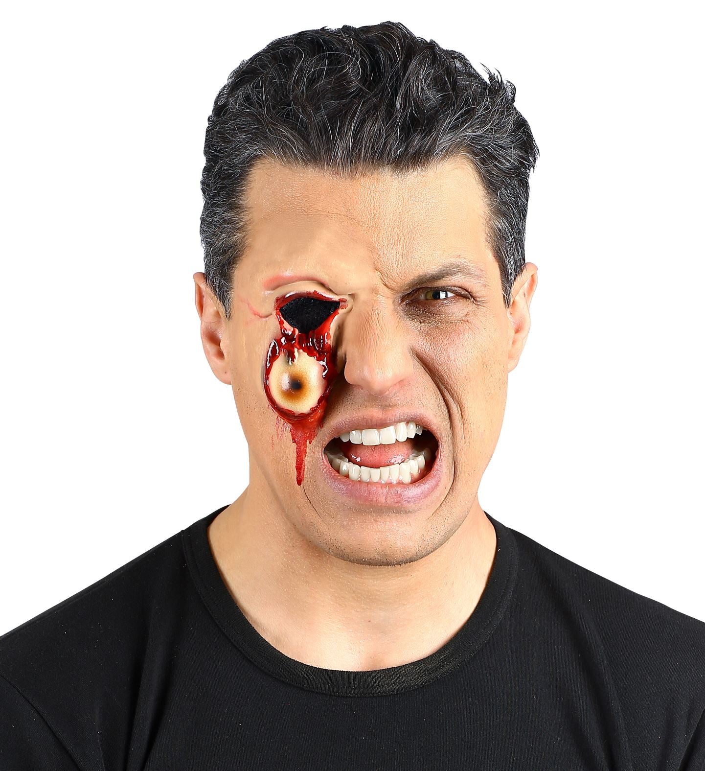 das-kost-mland-narbe-h-ngendes-auge-latex-mit-kleber image 5